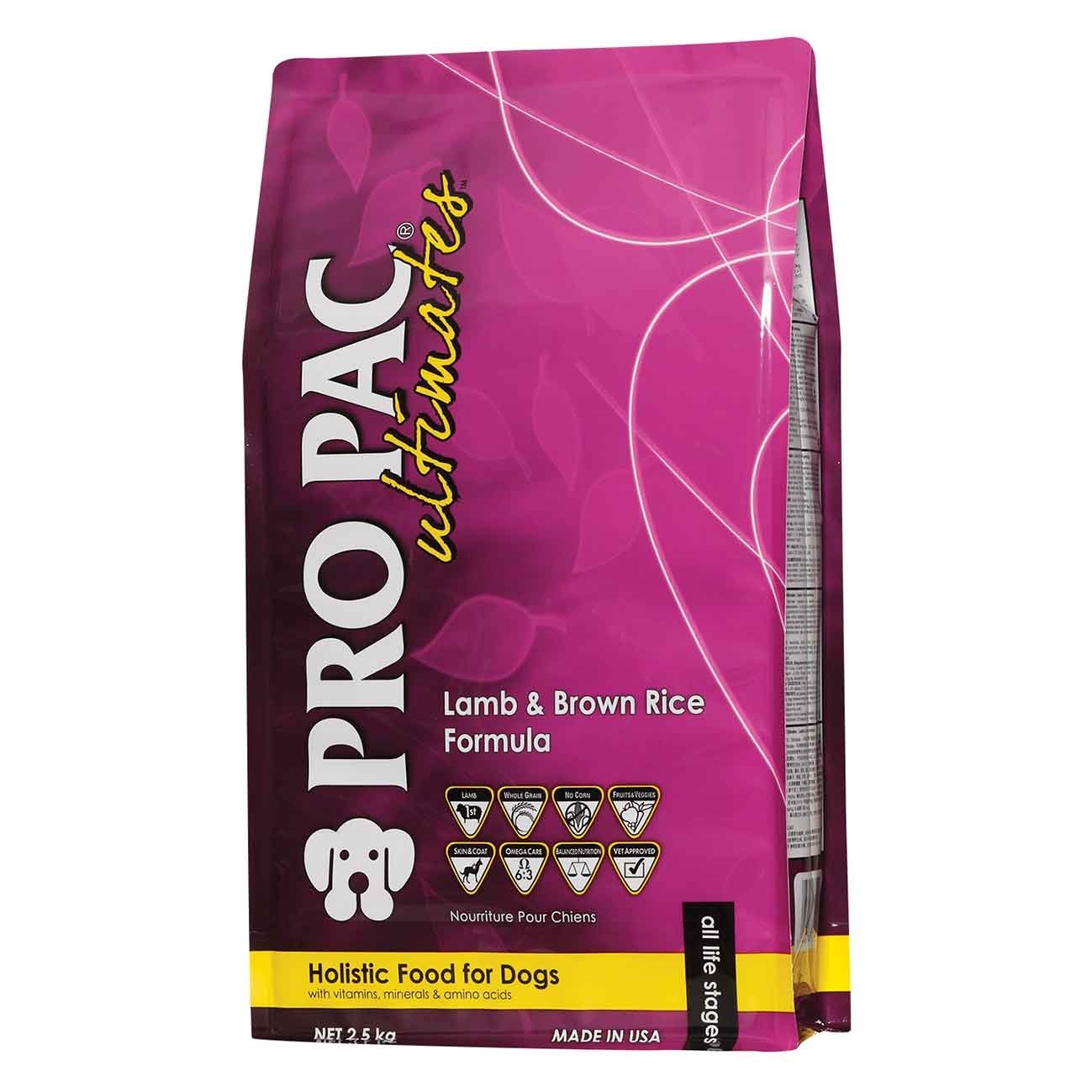 Pro Pac Ultimates Lamb & Brown Rice Formula 2.5 Kg