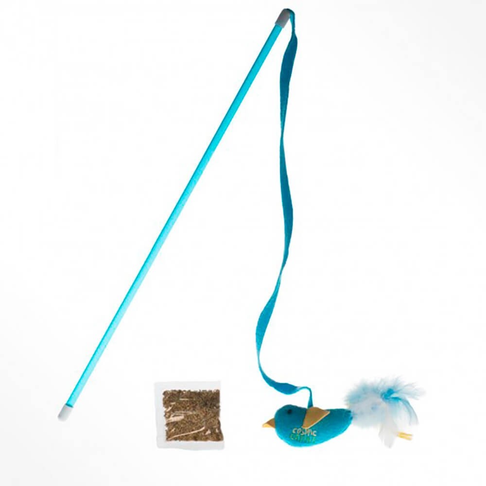CAÑA JUGUETE RELLENO CATNIP PAJARO 1050011511
