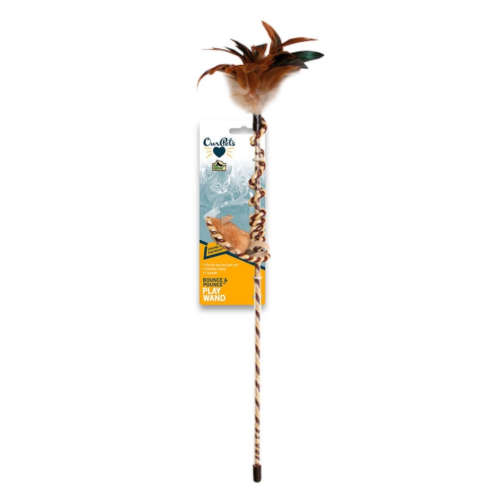 CAÑA PARA GATO RATON BOUNCE PLUMAS 1010010803