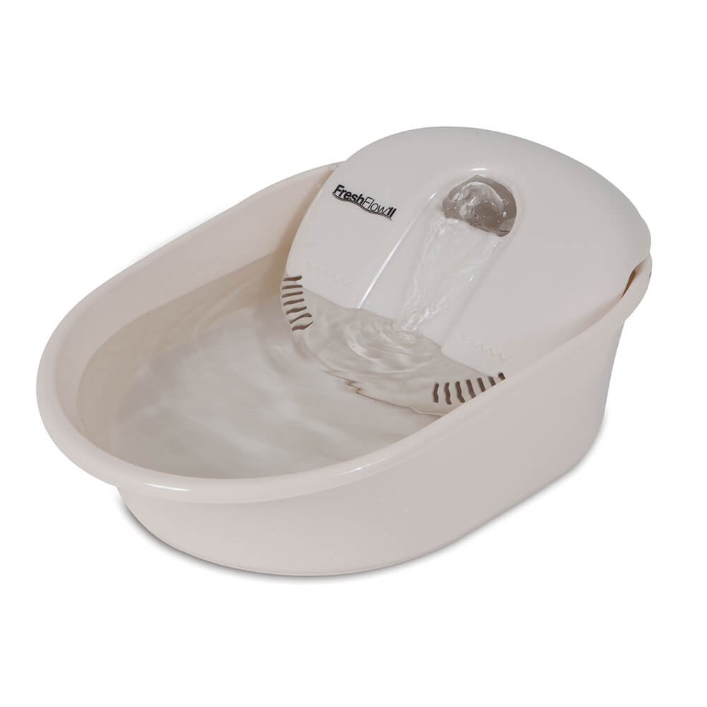 BEBEDERO FUENTE FRESH FLOW GATO 1,47LT BLANC 24817