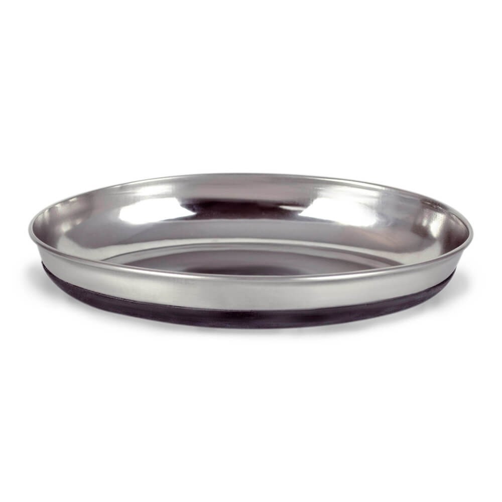 COMEDERO GATO ACERO OVAL INOX 295ML 1400012954