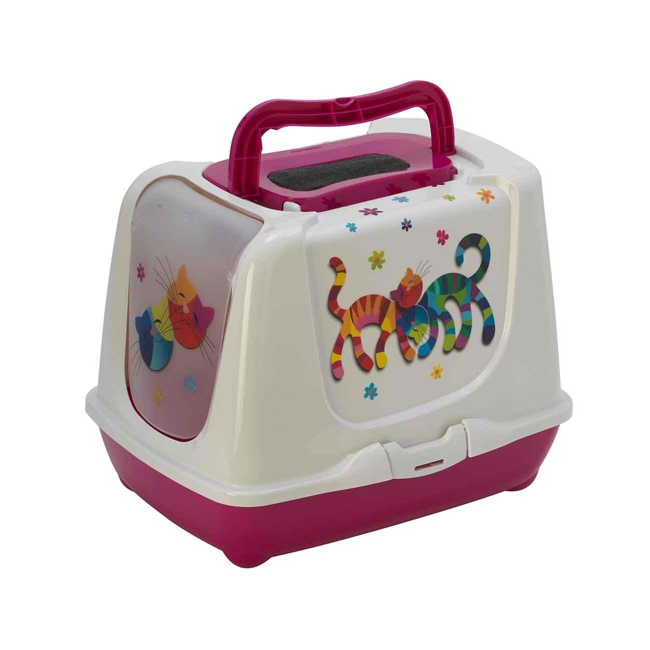 ARENERA TOILET 50LX39ANX29CM FRIENDS FUCSIA C235