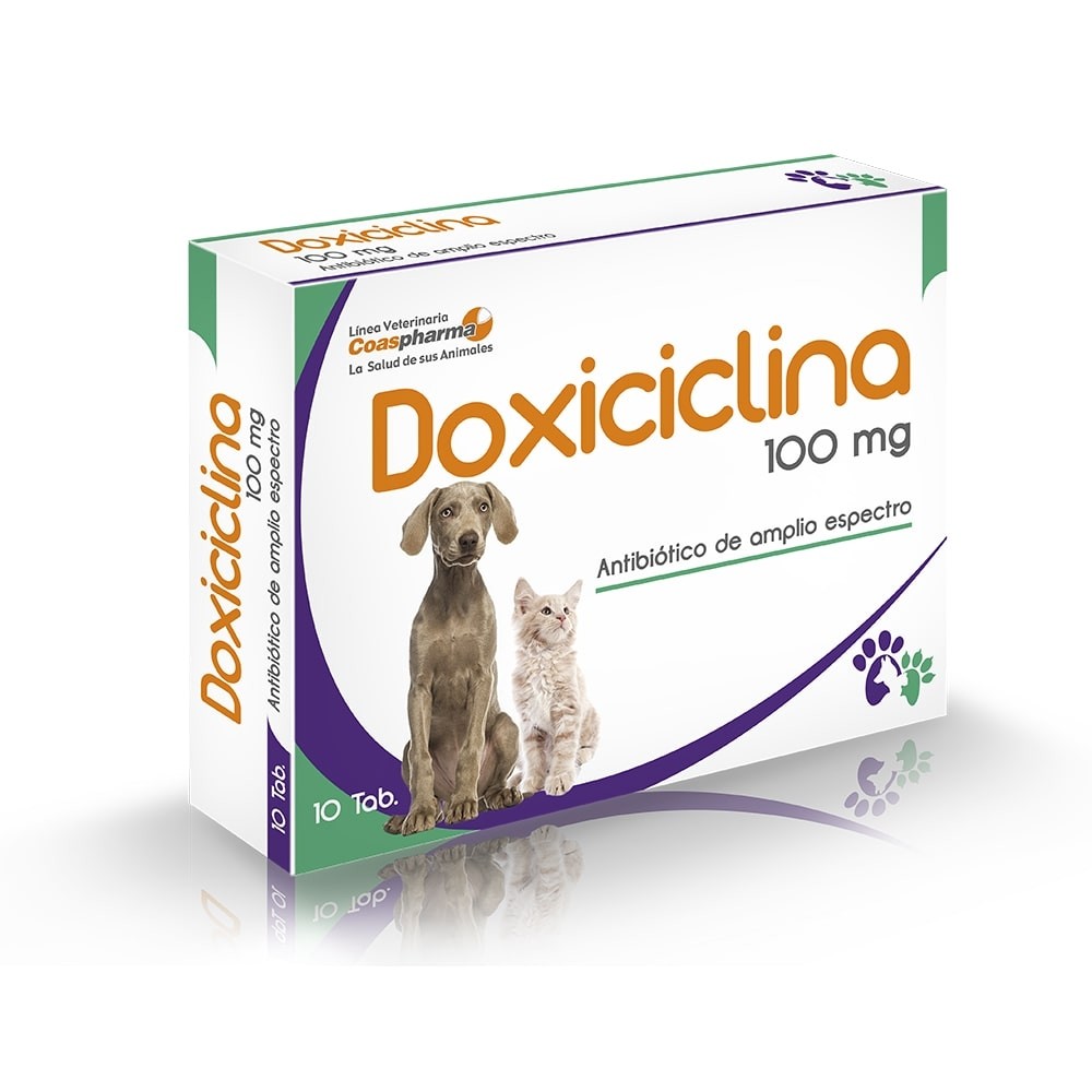 DOXICICLINA 100 MG 10 TAB