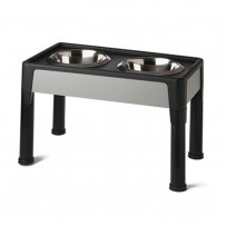COMEDERO ACERO RECT ELEVADO 35CM 1650ML 2020010106