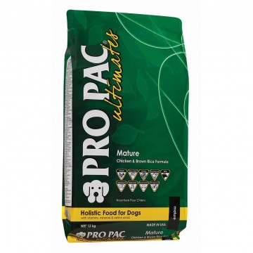 Pro Pac Ultimates Mature Chicken & Brown Rice 12 Kg