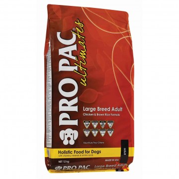 Pro Pac Ultimates Large Breed Adult With Chicken & Brown Rice 12 Kg