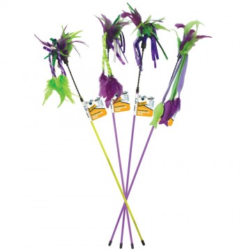 CAÑA CORTA PARA GATO PLUMAS 1080011635