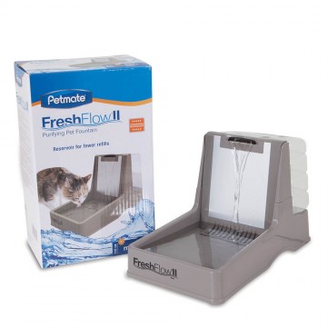 BEBEDERO FUENTE FRESH FLOW II 3,2LT GRIS 24821