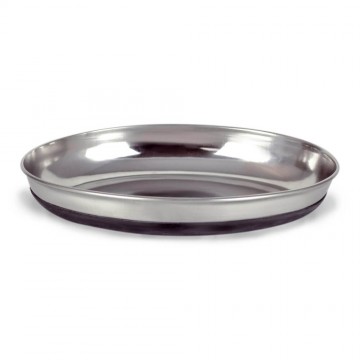 COMEDERO GATO ACERO OVAL INOX 295ML 1400012954