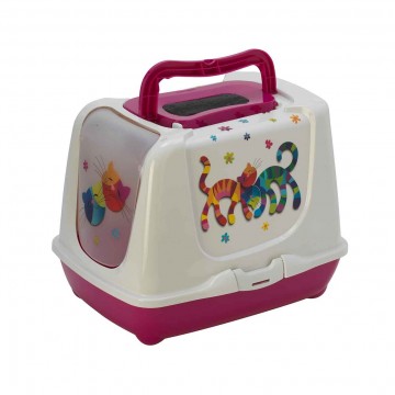 ARENERA TOILET 50LX39ANX29CM FRIENDS FUCSIA C235
