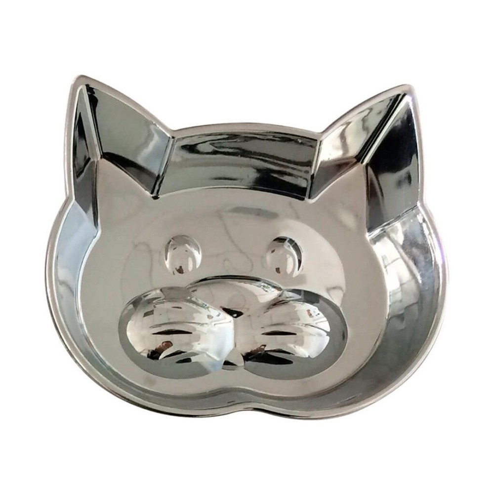 COMEDERO EN ACERO CARA DE GATO 236ML 1400013639