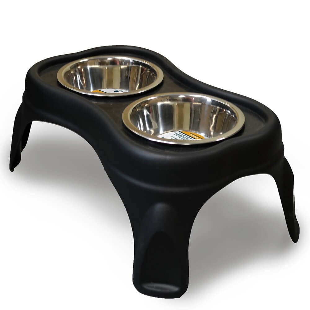 COMEDERO EN ACERO ELEVADO 20CM - 950ML 2000011491