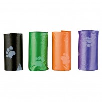 BOLSA EXCREMENTO 4 ROLLOS 12 UN COLOR SURT L 22836